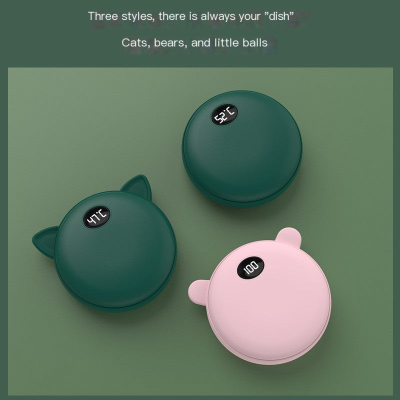 Mini USB Hand Warmer Power Bank - Dual Use Gift