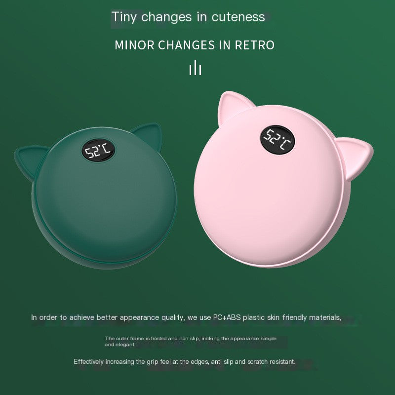 Mini USB Hand Warmer Power Bank - Dual Use Gift