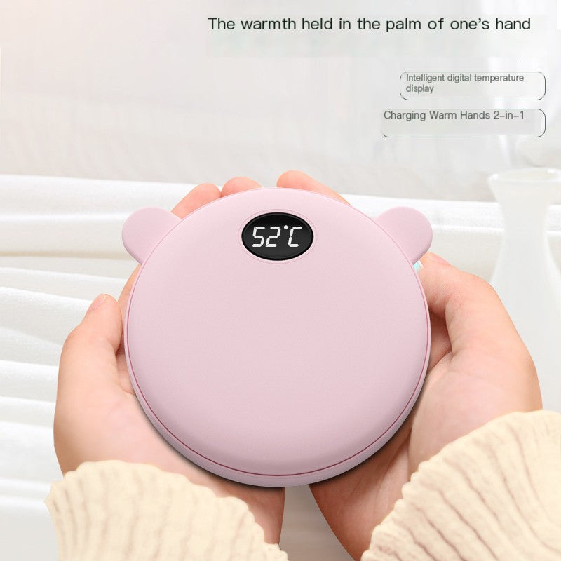 Mini USB Hand Warmer Power Bank - Dual Use Gift