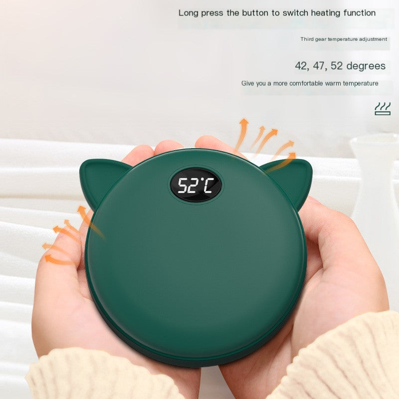 Mini USB Hand Warmer Power Bank - Dual Use Gift