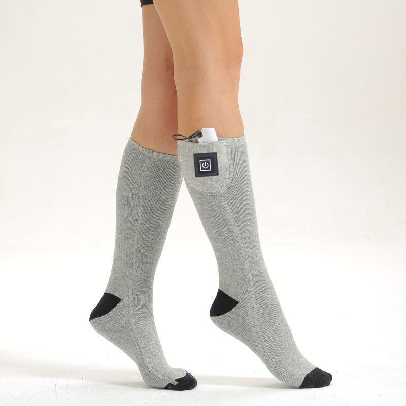 Gray HeatKeep rechargeable heated socks